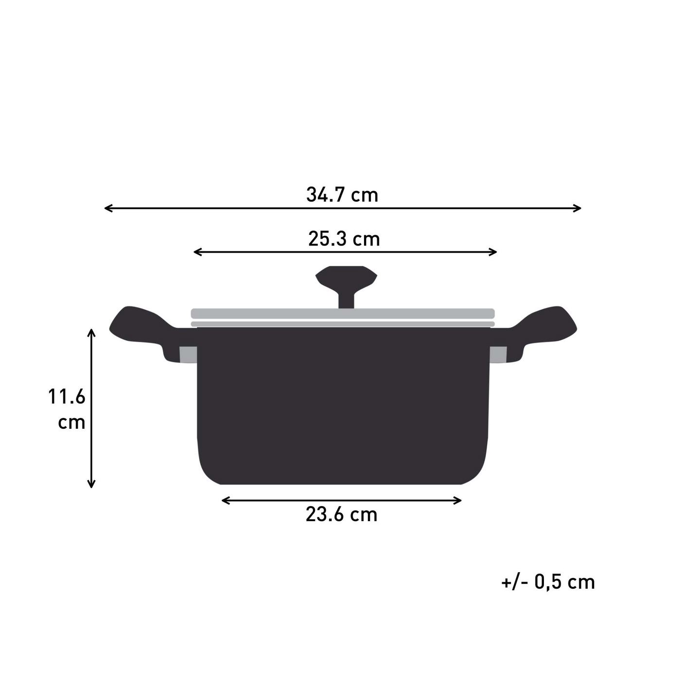 Tefal Nordica höyrykattila 24 cm/4,8 l