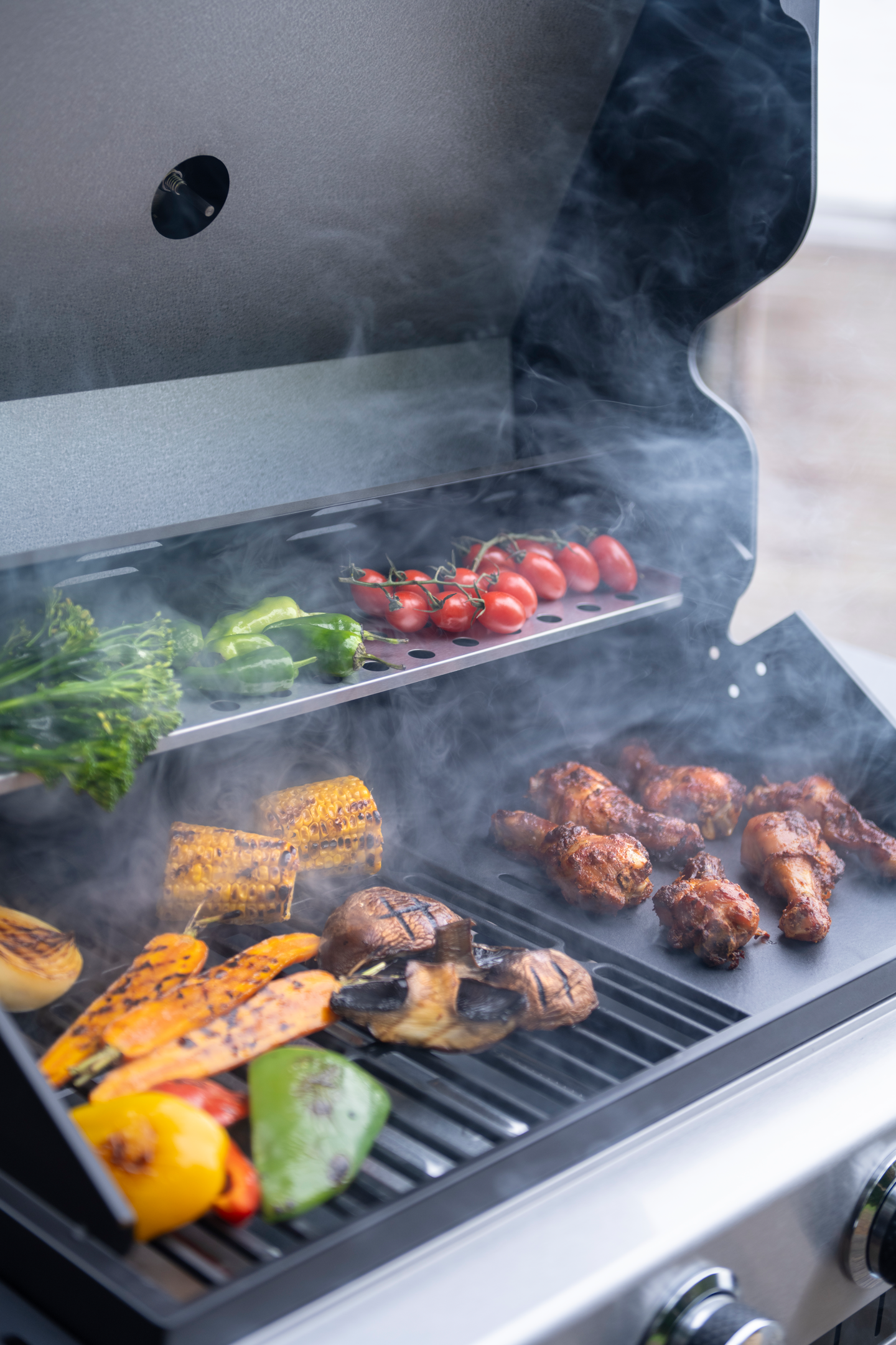 Mustang Shelbyville kaasugrilli 4+1