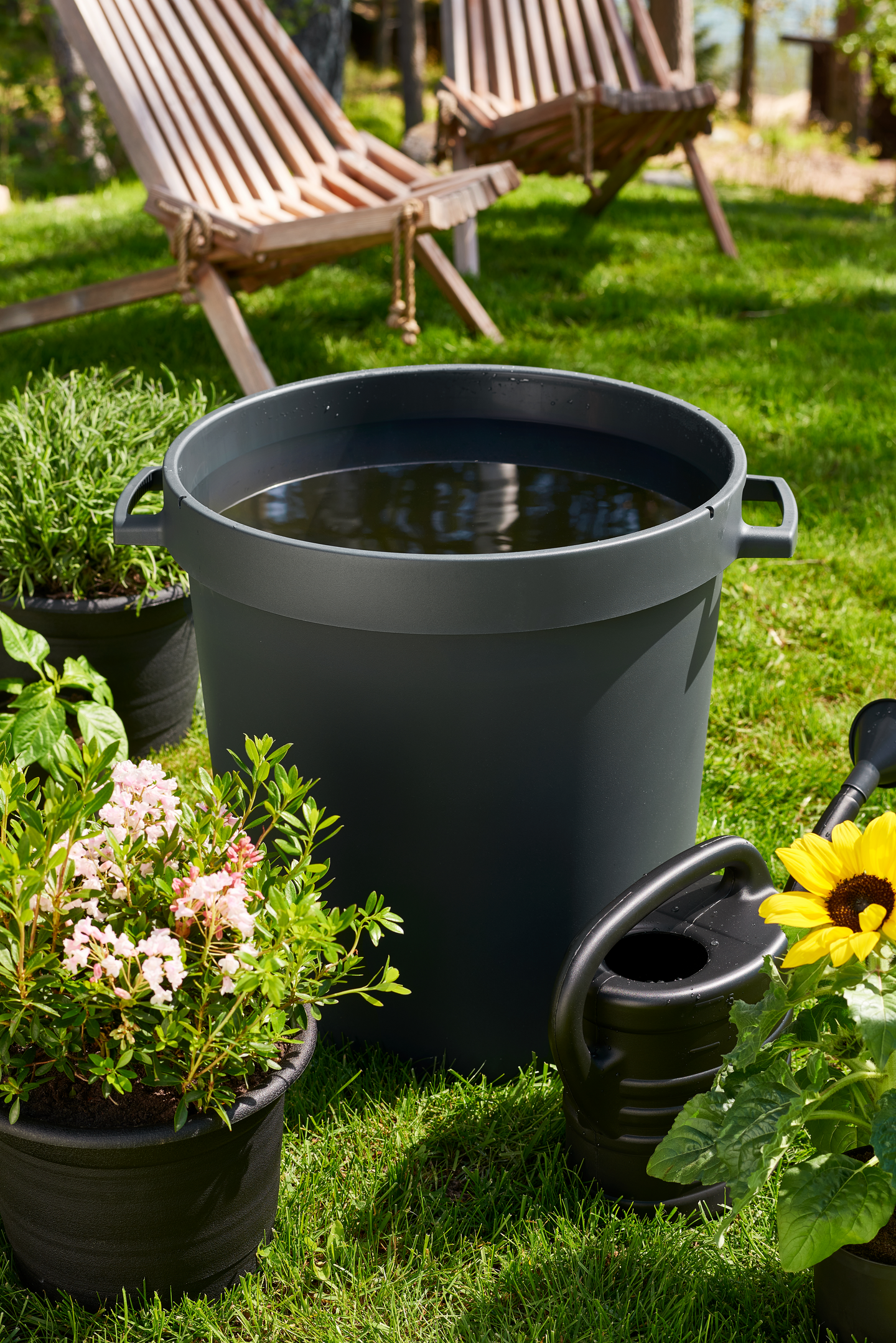 Orthex vesisaavi 65 L tummanharmaa