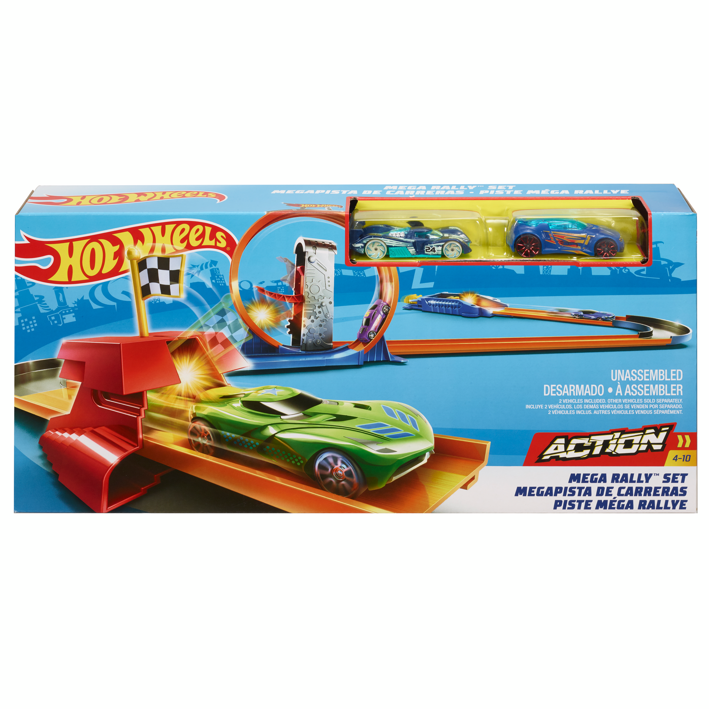 Hot Wheels 3-In-1 Race Rally -autorata