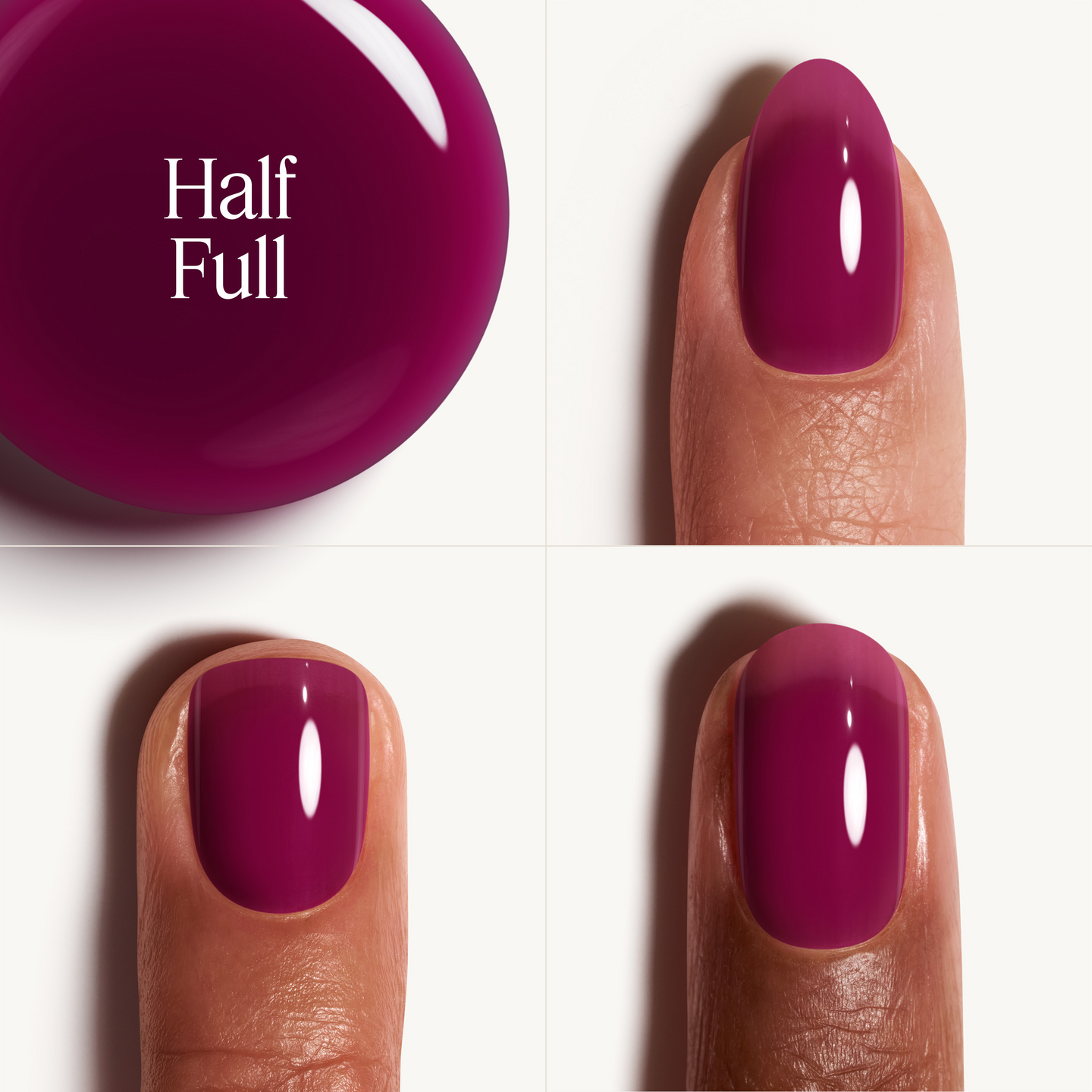Essie glass nails kynsilakka 5 half full