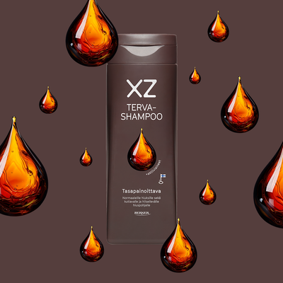 XZ tervashampoo 250ml rauhoittaa ja tasapainottaa