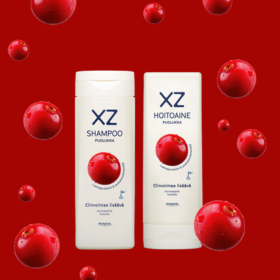 XZ hiushoitoaine 200ml Puolukka