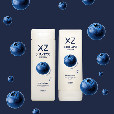 XZ hoitoaine 200ml mustikka