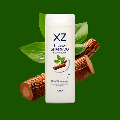 XZ hilseshampoo 250ml lakritsijuuri