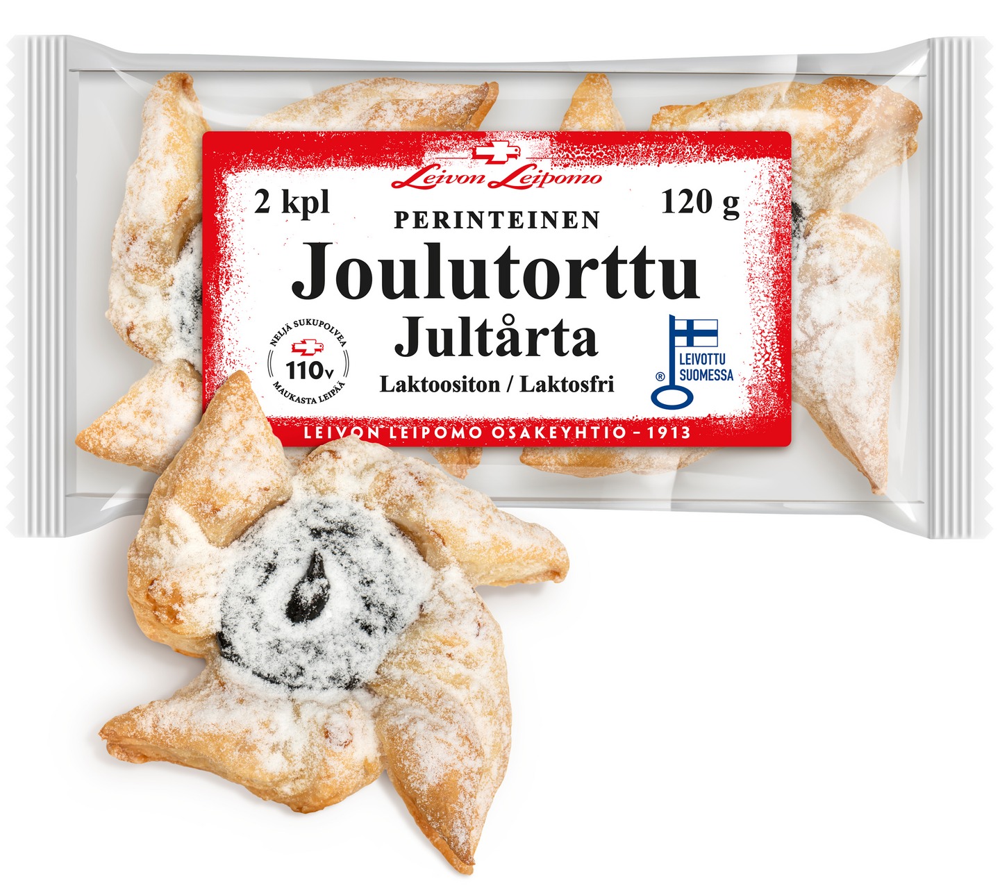 Leivon Joulutorttu 2 kpl 120g