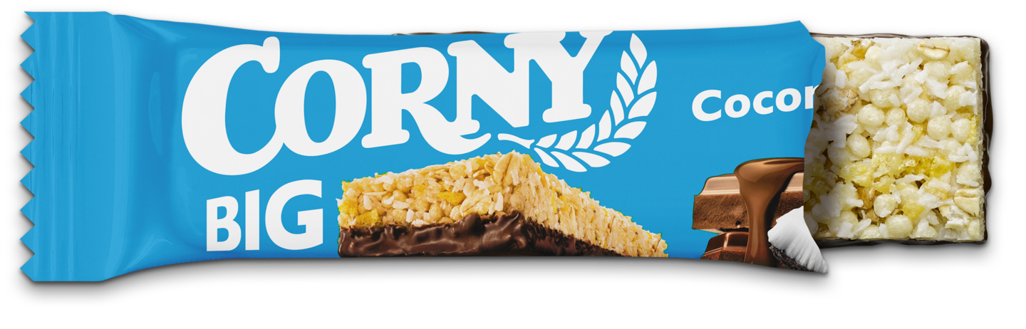 Corny BIG välipalapatukka 50g kookos suklaa
