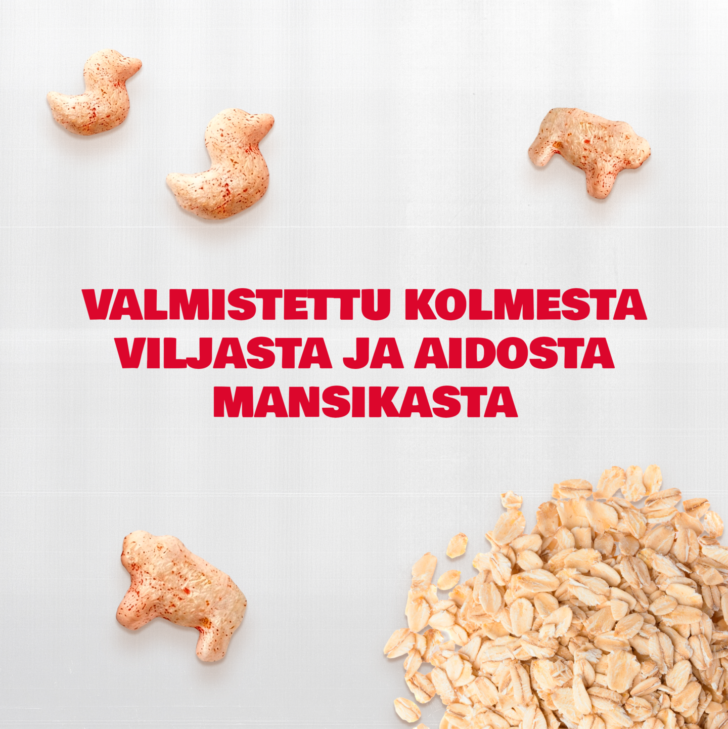 Semper Multigrain Puffs Strawberry monivilja luomunaksu 1-3v 18g