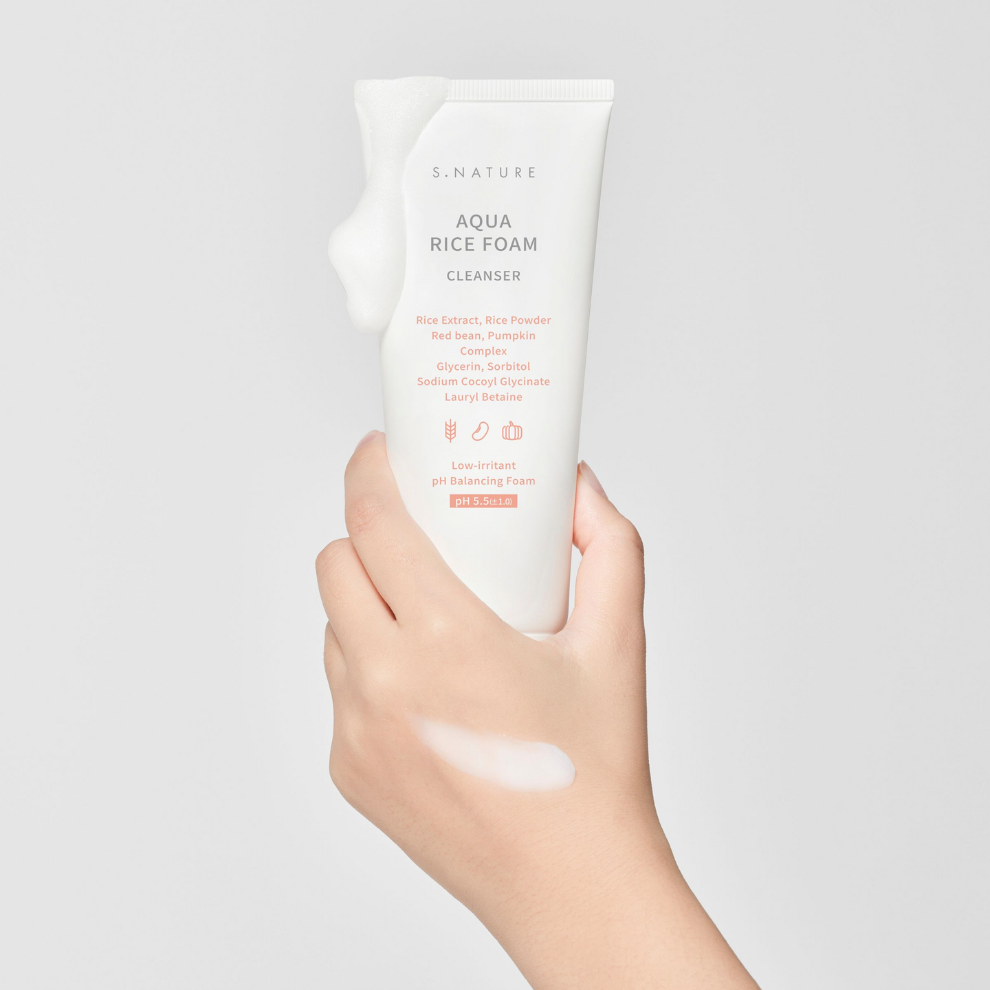 S.Nature Aqua Rice puhdistusvaahto 160ml