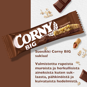 Corny BIG välipalapatukka 50g brownie