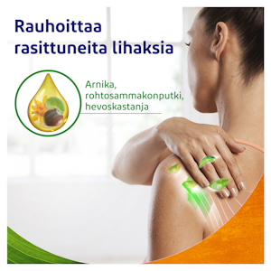 VoltNatura kasvipohjainen geeli rasittuneille lihaksille 50 ml