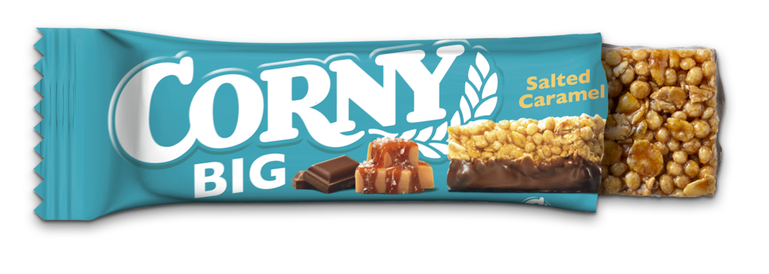 Corny BIG välipalapatukka 40g Salted Caramel