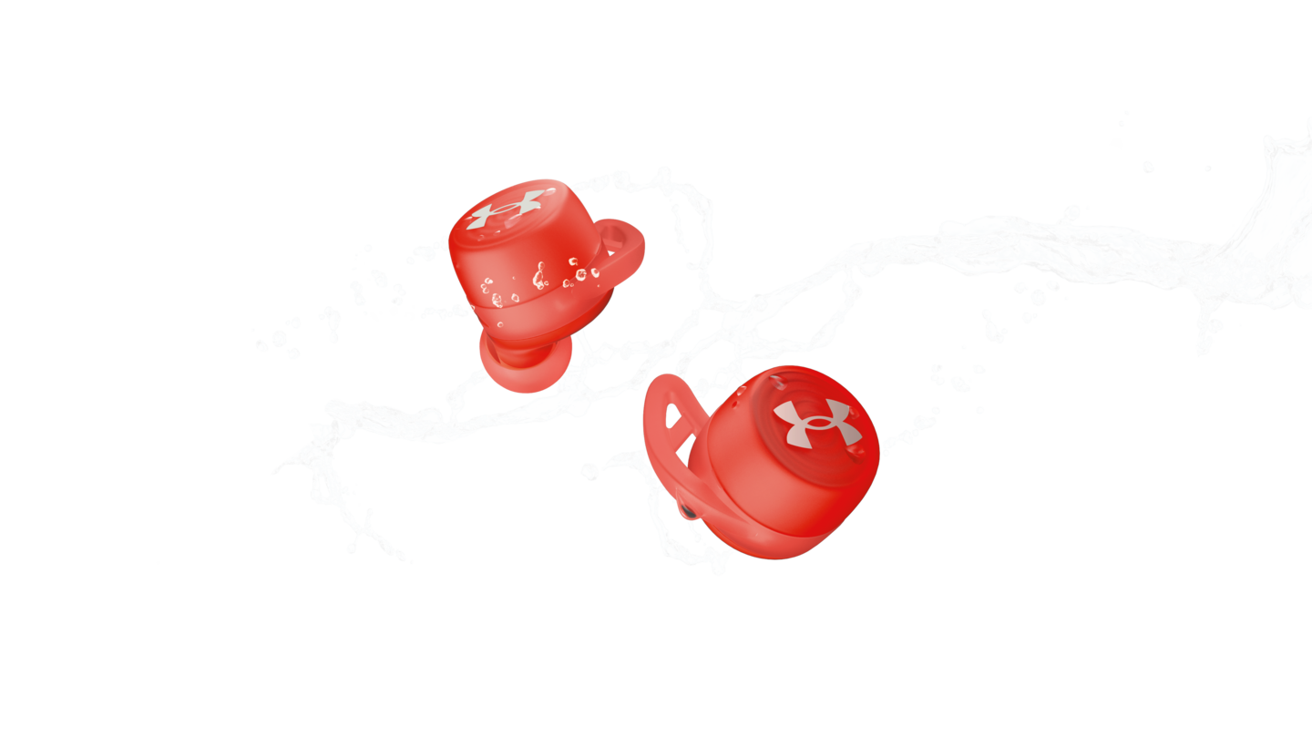 JBL UA Streak langattomat nappikuulokkeet, punainen