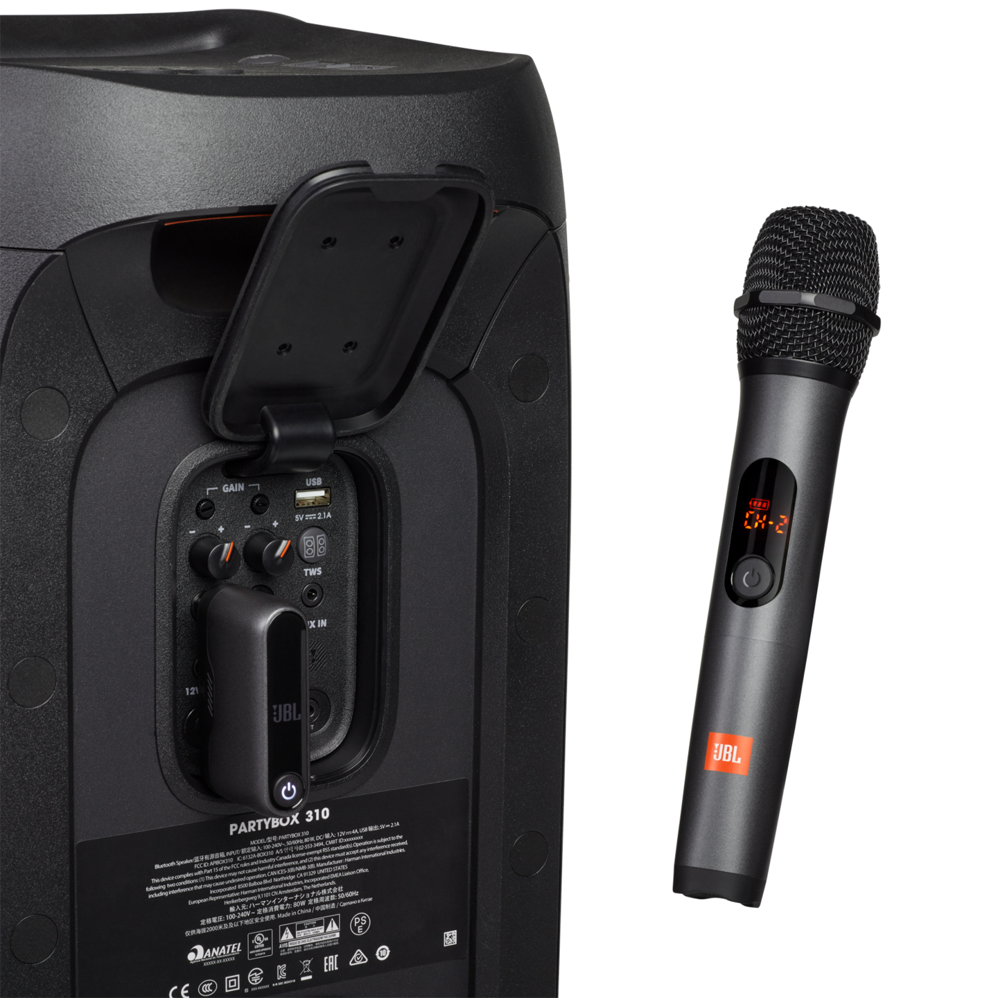 JBL Wireless Microphone Set -langaton mikrofoni, 2 kpl