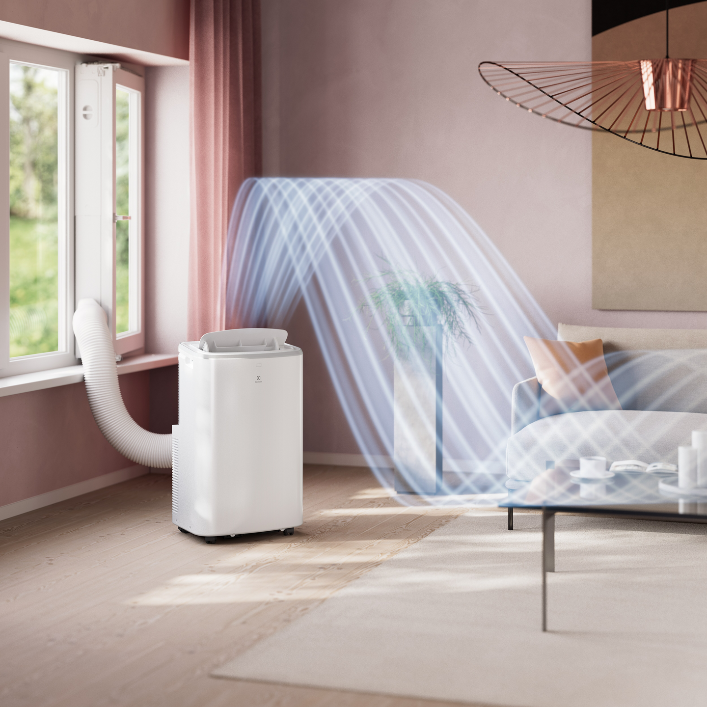 Electrolux Comfort 600 EXP35U539CW -siirrettävä ilmastointilaite