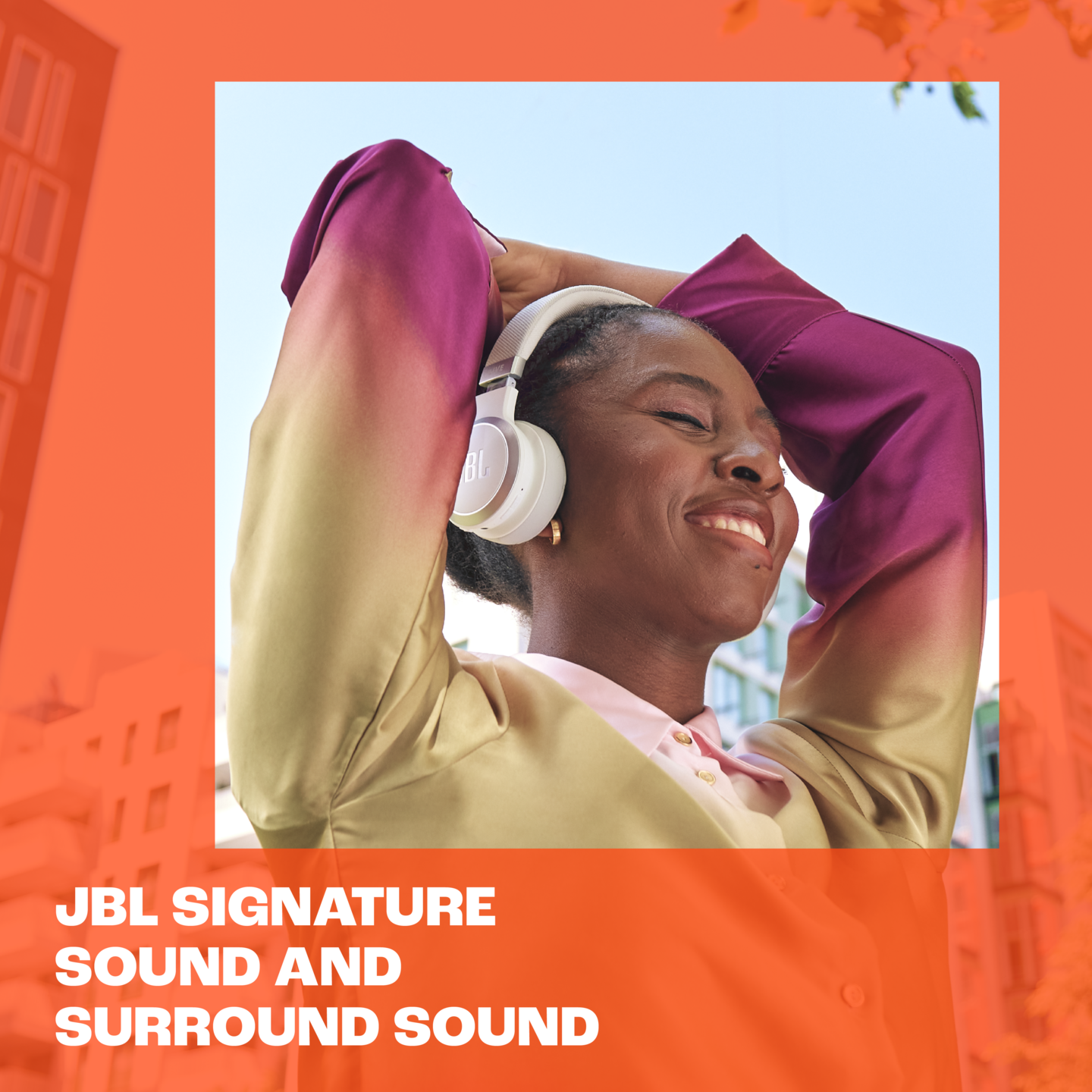 JBL Live 670NC -vastamelusankakuulokkeet, valkoinen