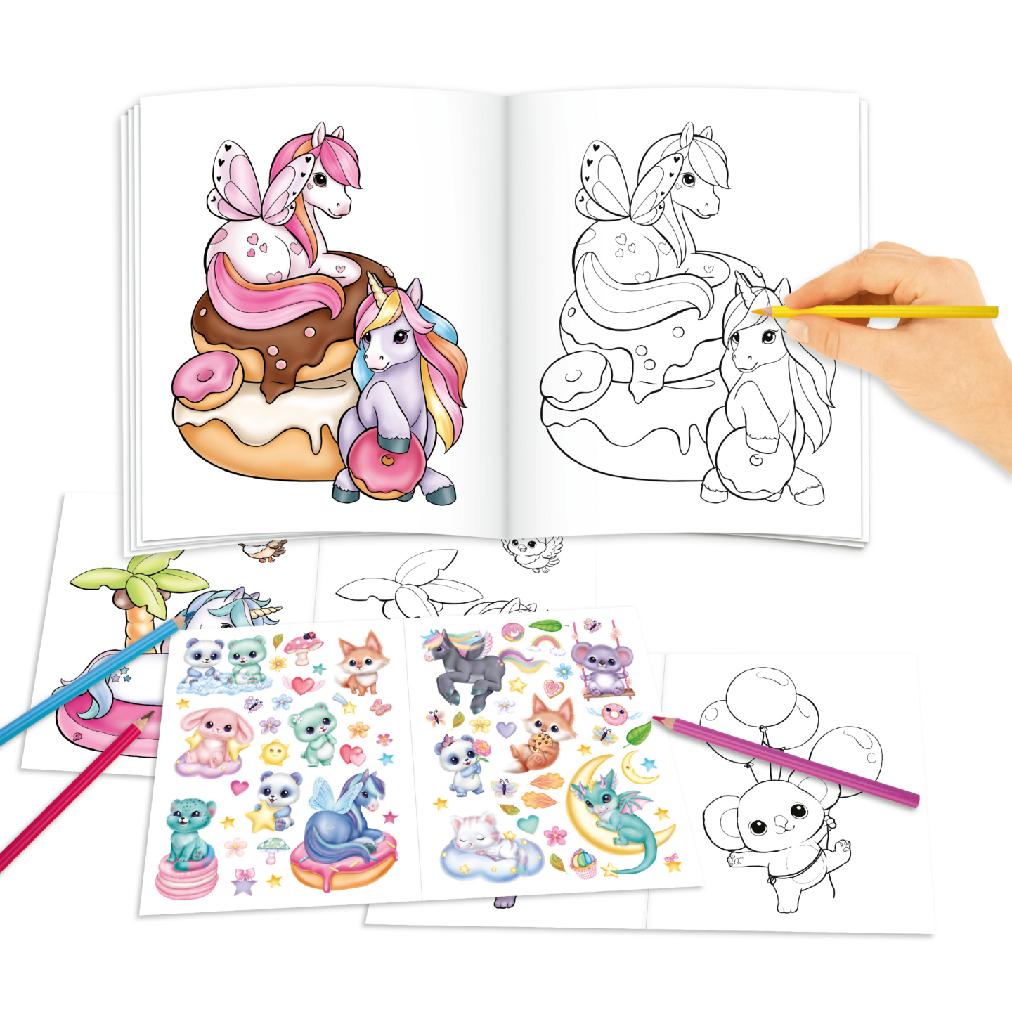 Ylvi Unicorn värityskirja