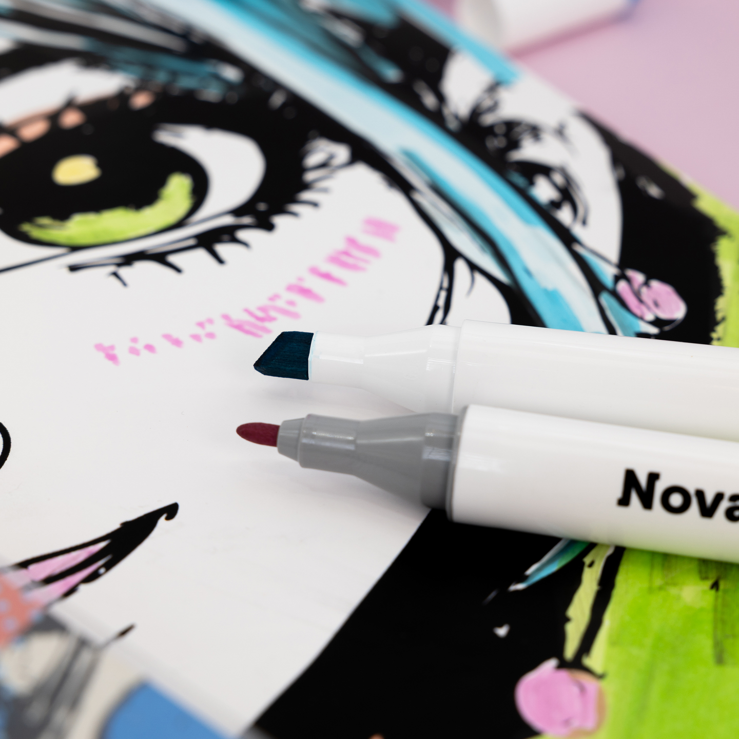 Novacraft Manga Set tussit 6 kpl