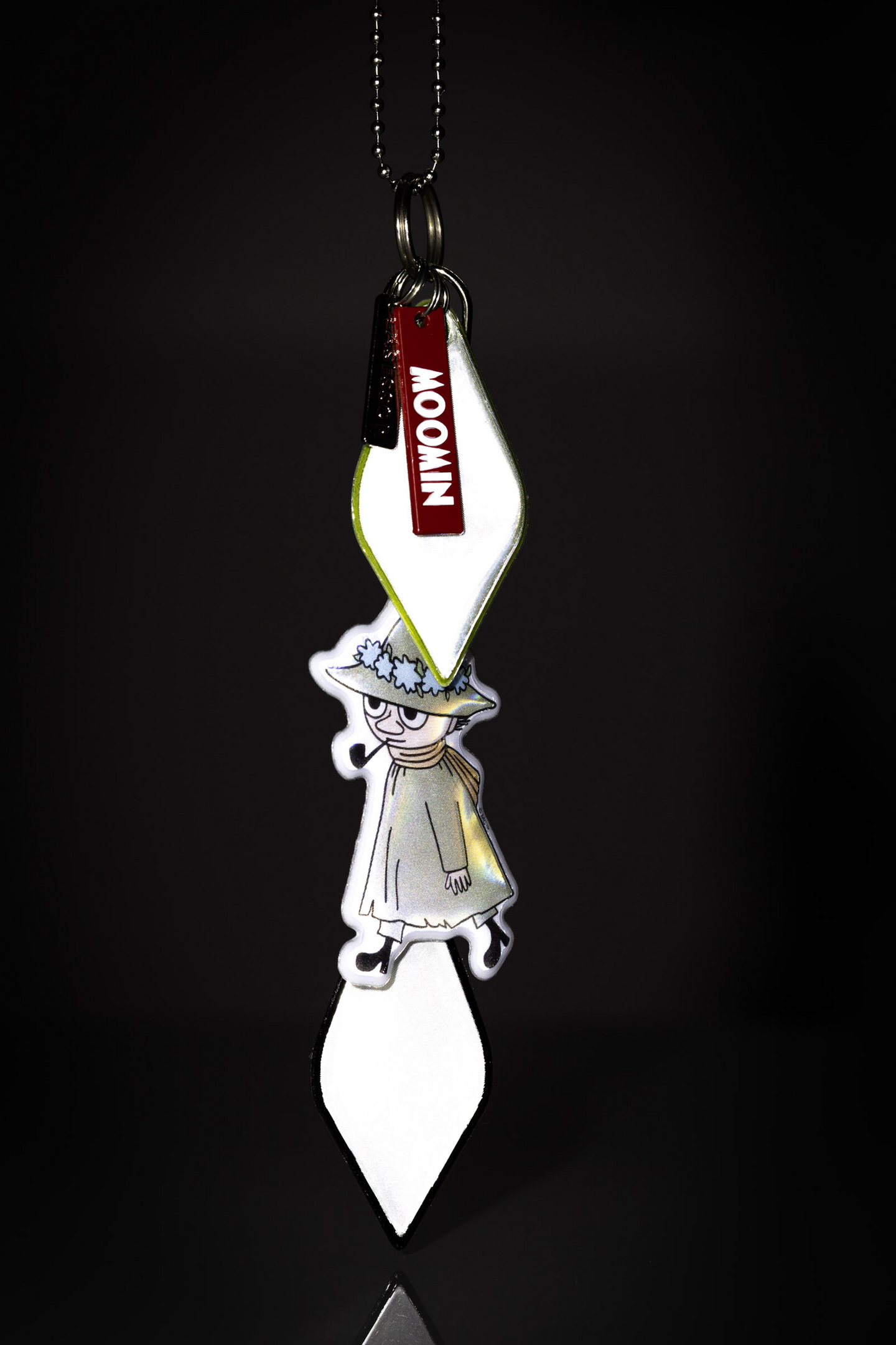 Lasessor X Moomin Design koruheijastin Nuuskamuikkunen