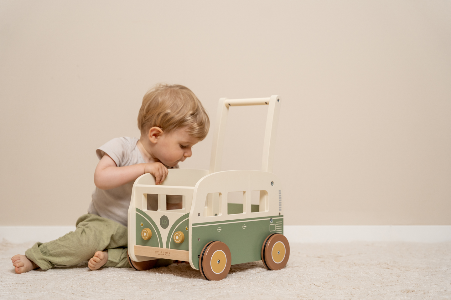 Little Dutch kävelykärry Vintage Wagon FSC