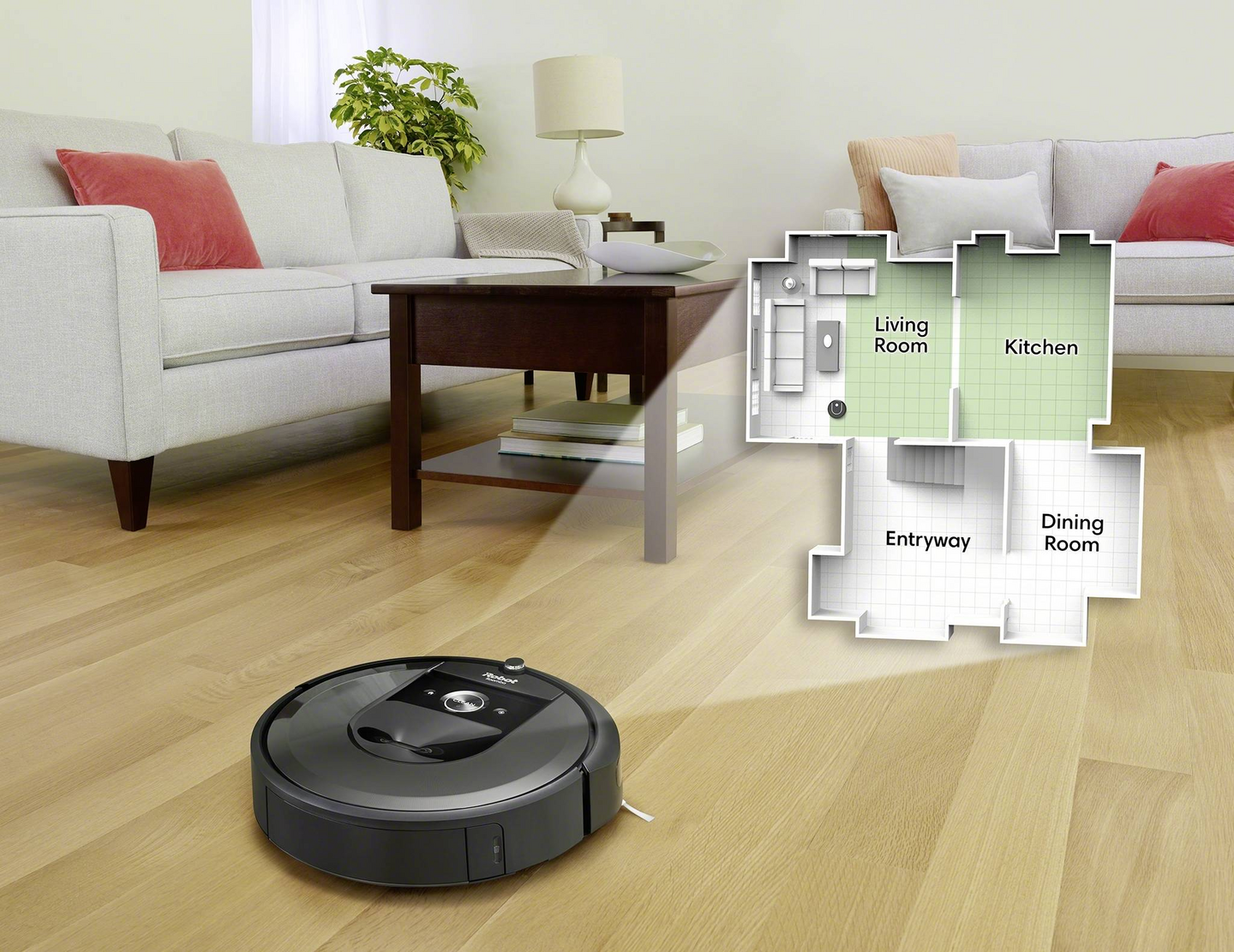 iRobot roomba i7+ -robotti-imuri