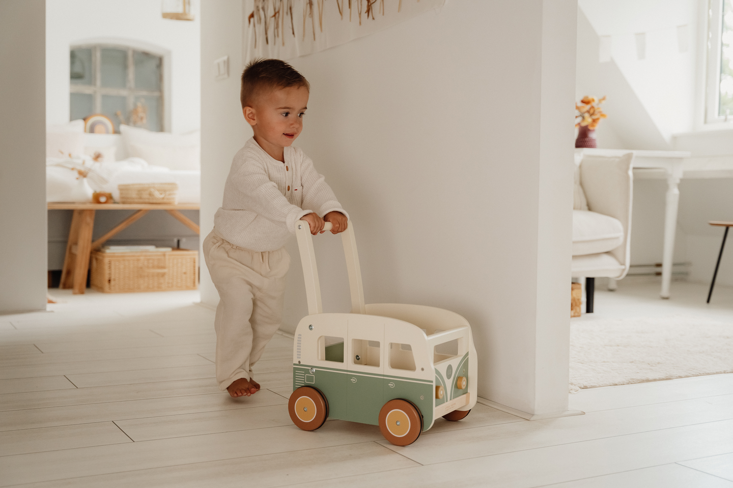 Little Dutch kävelykärry Vintage Wagon FSC