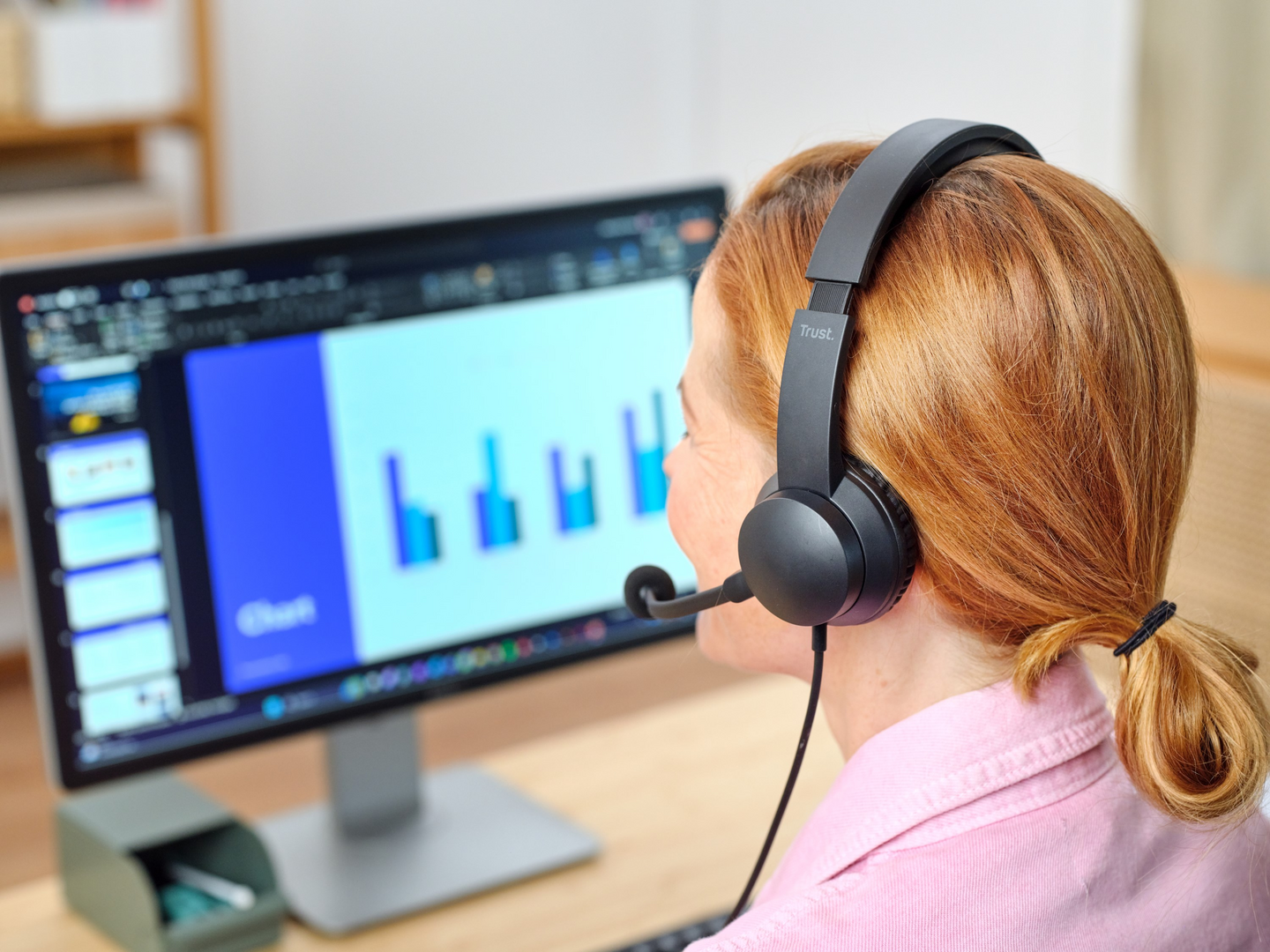 Trust Ayda USB PC -kuulokkeet mikrofonilla