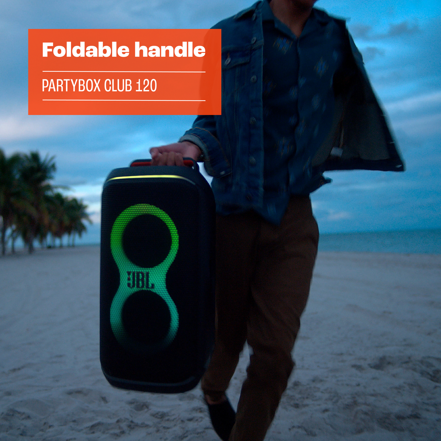 JBL PartyBox Club 120 -kaiutin, musta