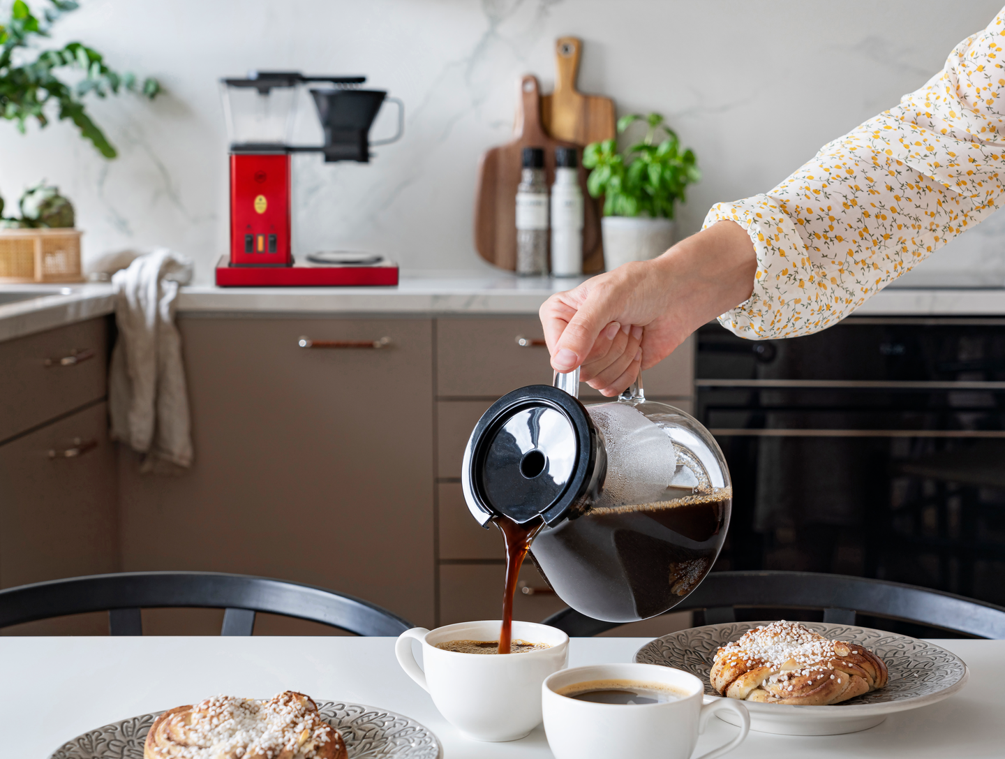 OBH Nordica Blooming Prime Chili -kahvinkeitin