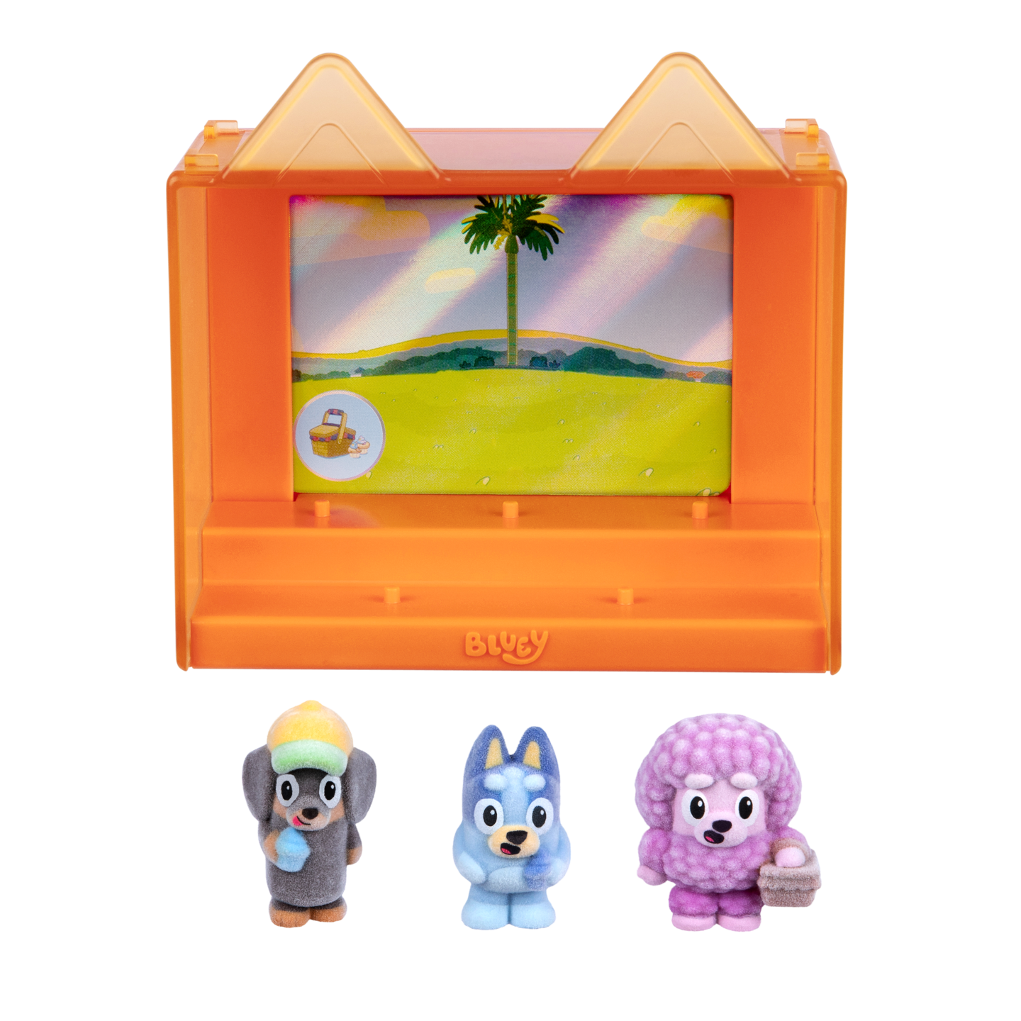 Bluey Fuzzies Episode, sis. 3 hahmoa