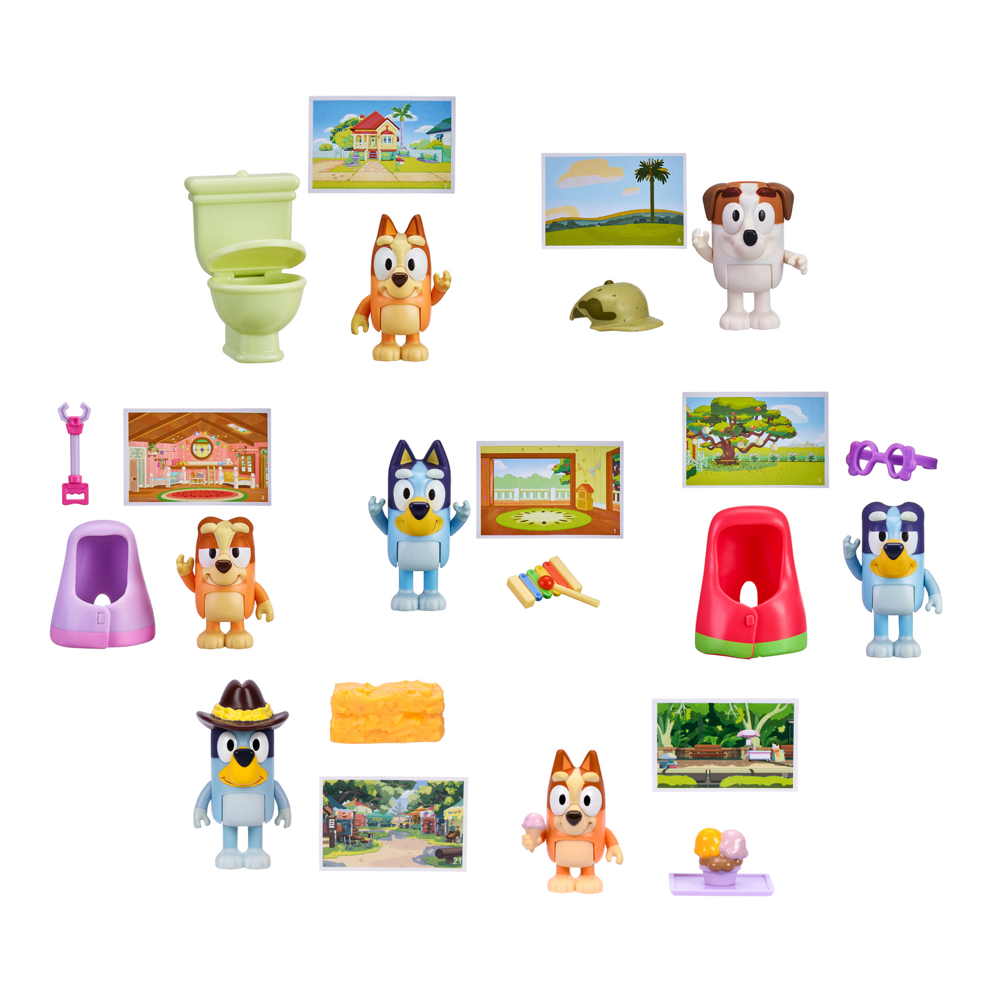 Bluey Story Starter -hahmo ja tarvike