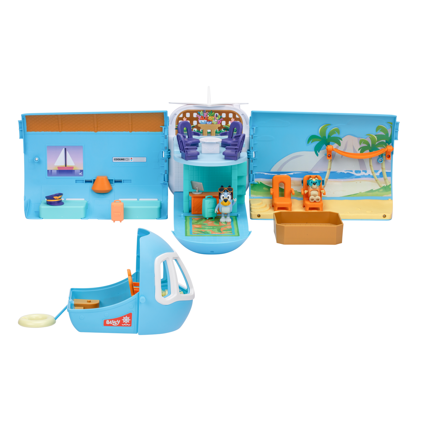 Bluey Lentokone 3in1 leikkisarja äänillä