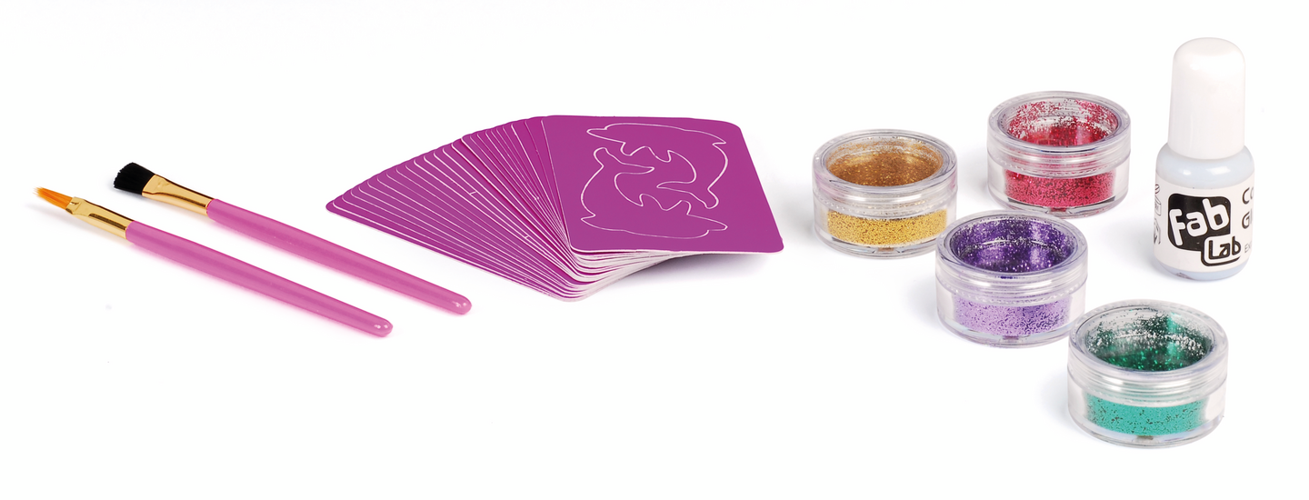 FabLab Glitter Tattoos -tatuoinnit