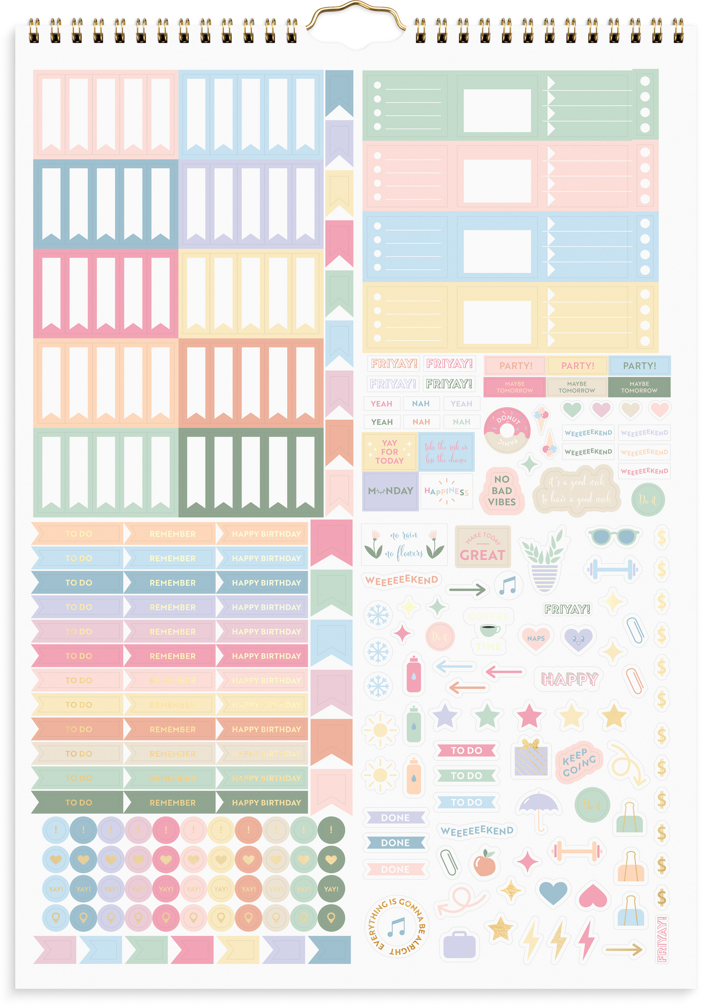 Burde Seinäkalenteri 2025 Life Organizer