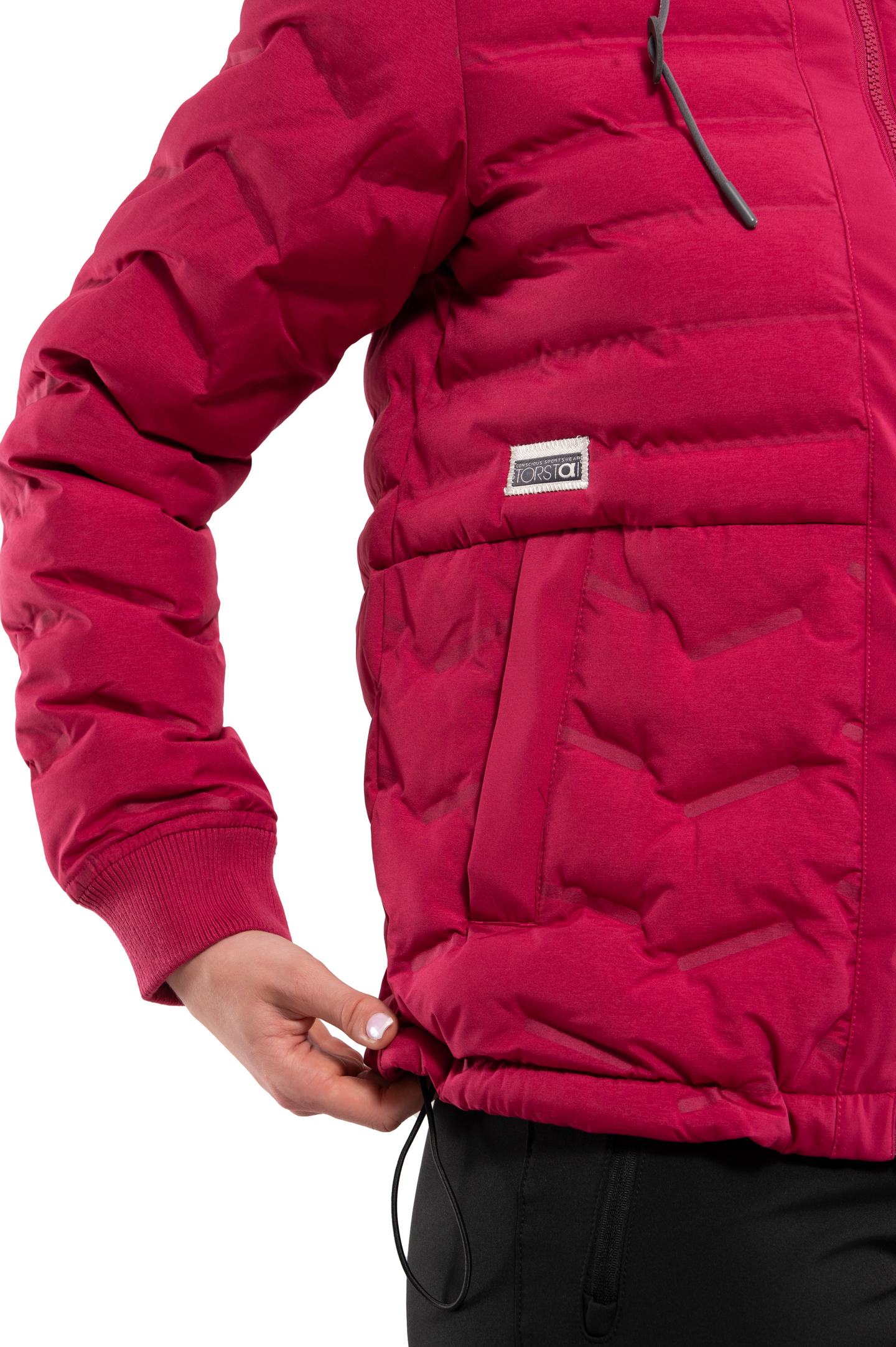 Torstai naisten takki Trondheim punainen