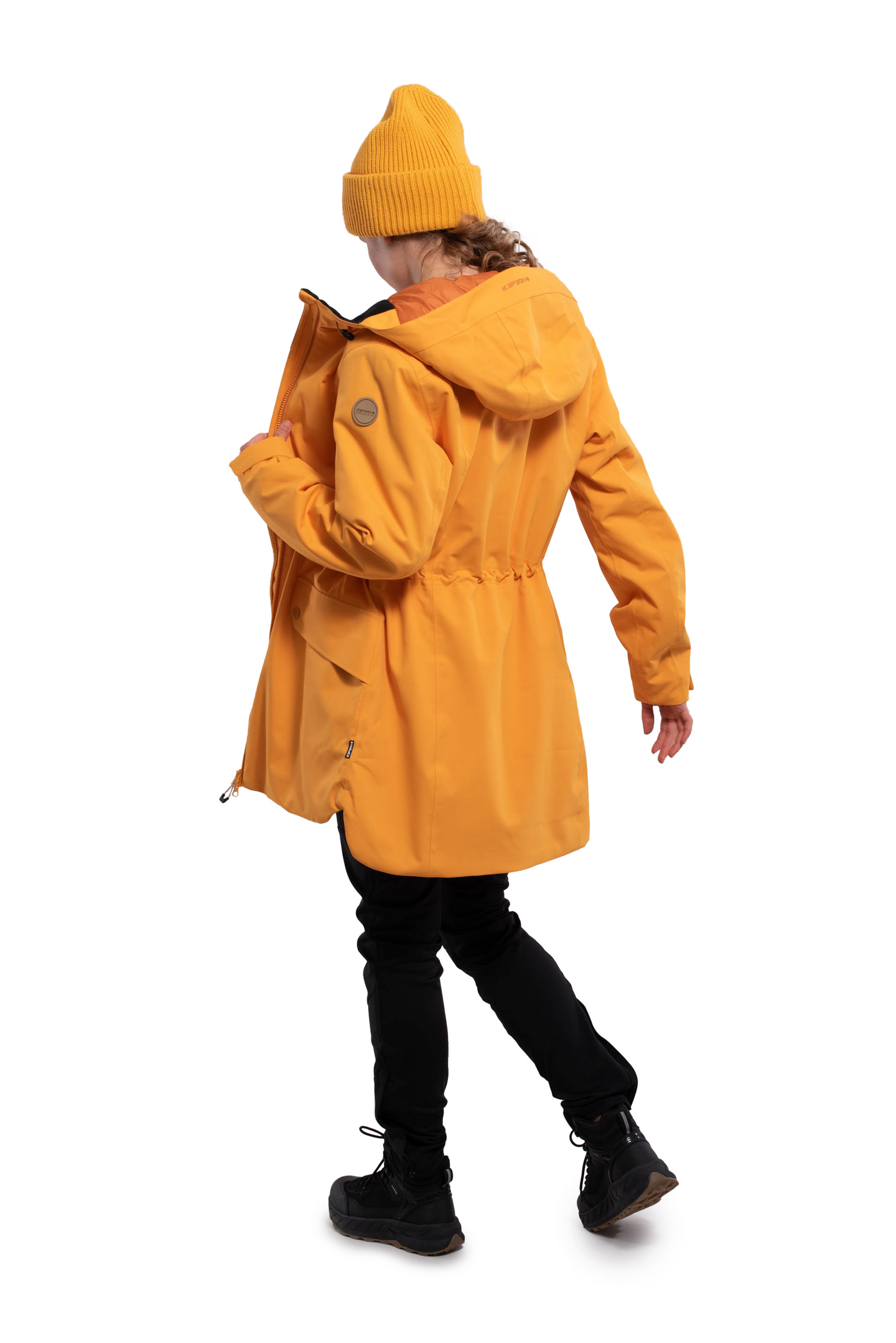 Icepeak Minier naisten takki keltainen
