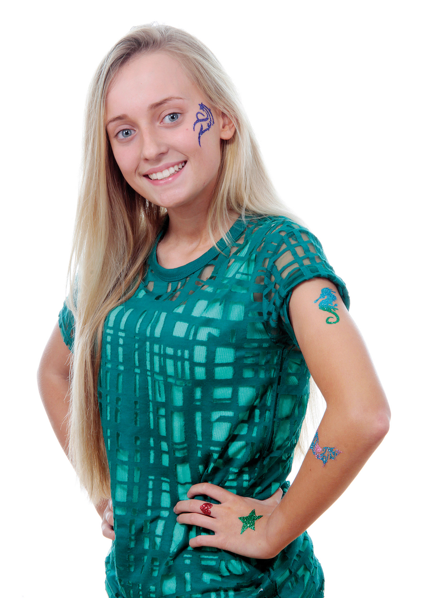 FabLab Glitter Tattoos -tatuoinnit