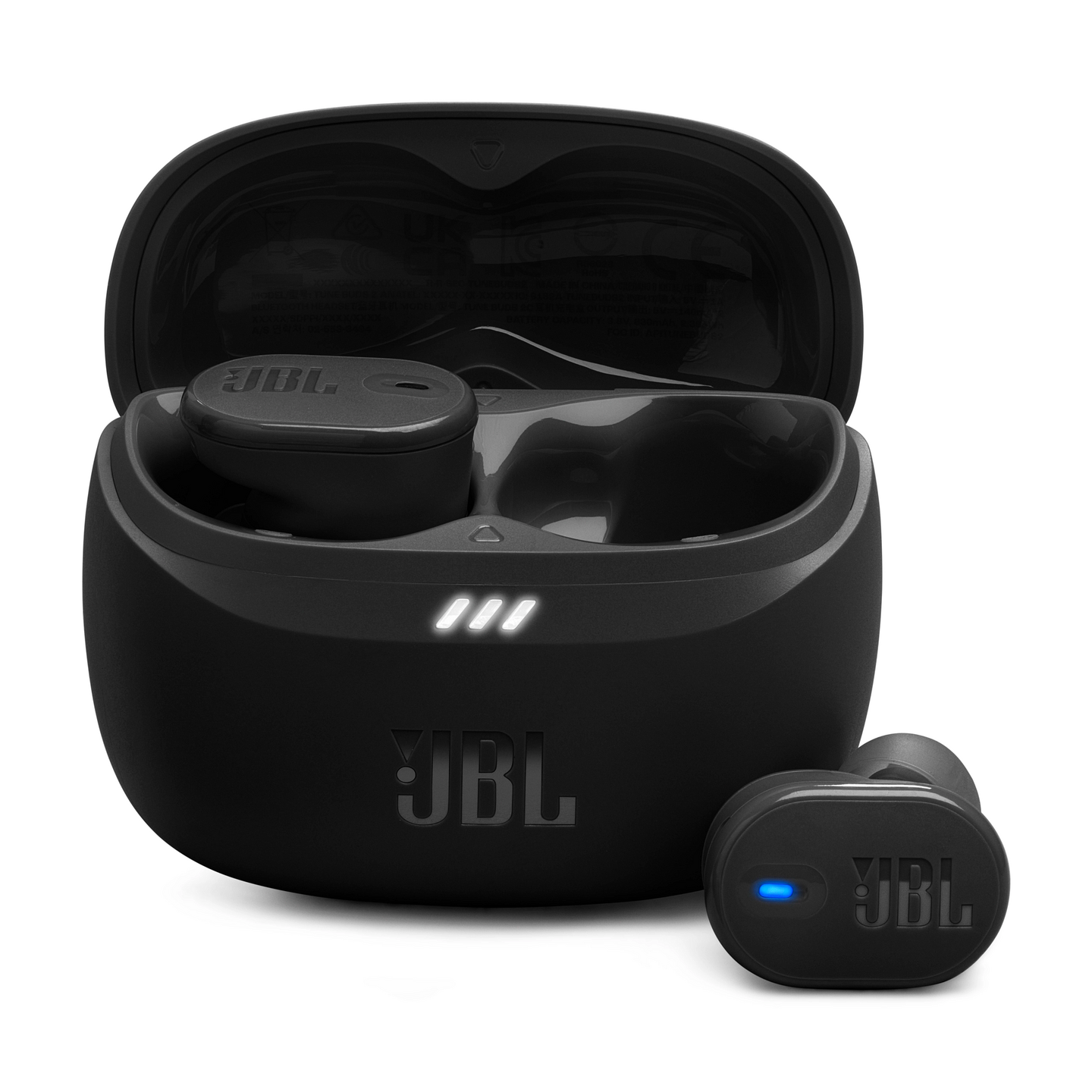 JBL Tune Buds 2 -langattomat vastamelunappikuulokkeet, musta