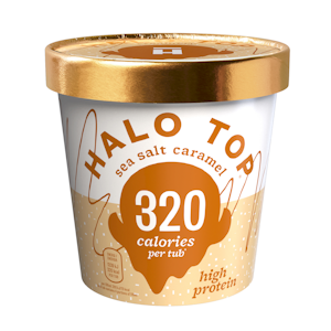 Halo Top jäätelö 473ml Sea Salt Caramel