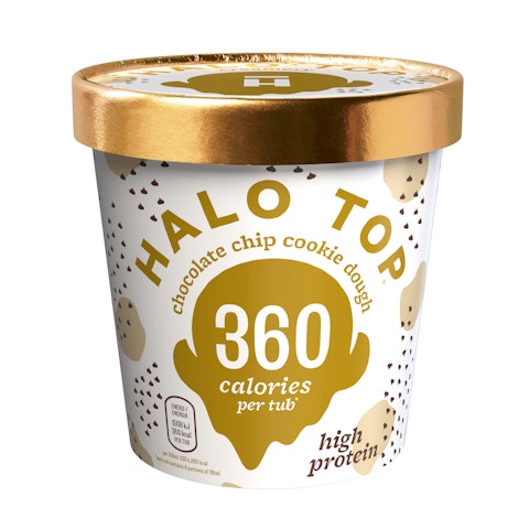 Halo Top 473ml Chocolate Chip Cookie D p