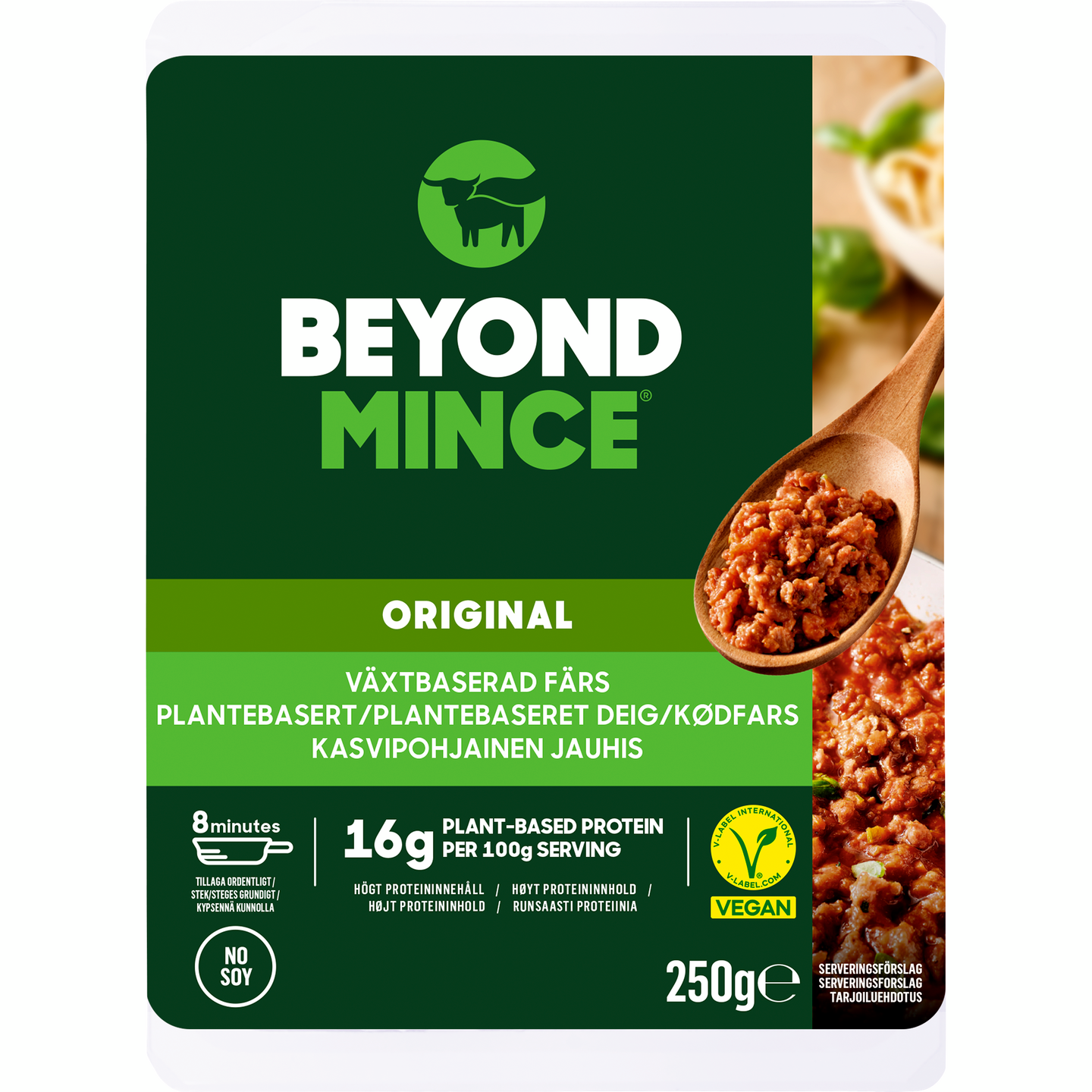 Beyond Meat kasvipohjainen jauhis 250g pakaste