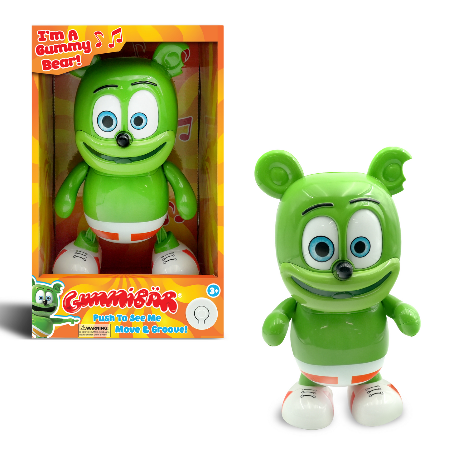 Gummy Bear tanssiva nalle