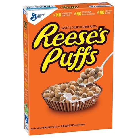 Reese's Puffs maapähkinävoimuro 326g
