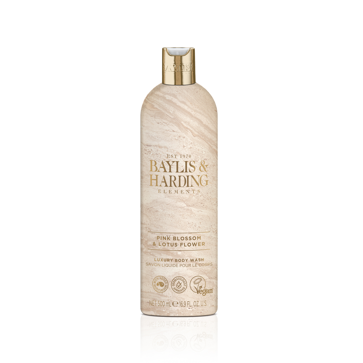 Baylis & Harding Elements suihkusaippua 500ml Pink Blossom & Lotus Flower