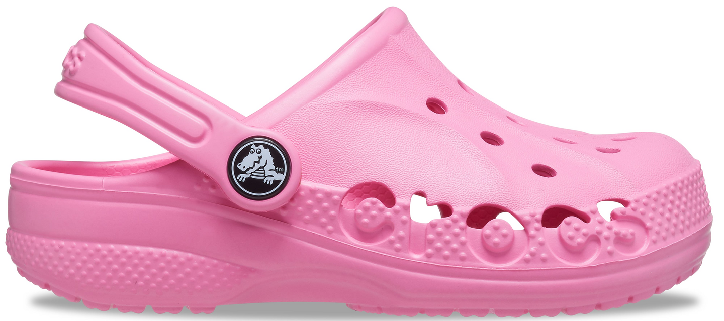 Crocs Baya Clog lasten sandaalit vaaleanpunainen