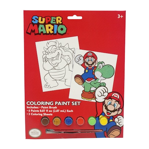 Super Mario maalaussetti