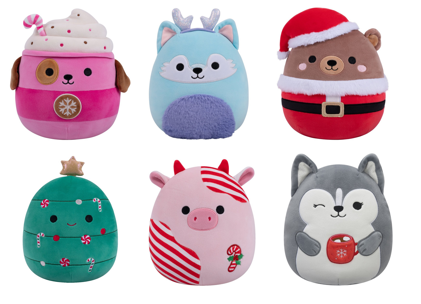 Squishmallows 19 cm Joulupehmo 2026