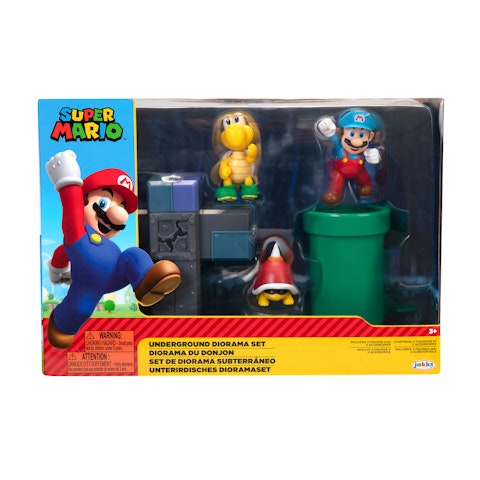 Nintendo Super Mario leikkisetti - maan alla