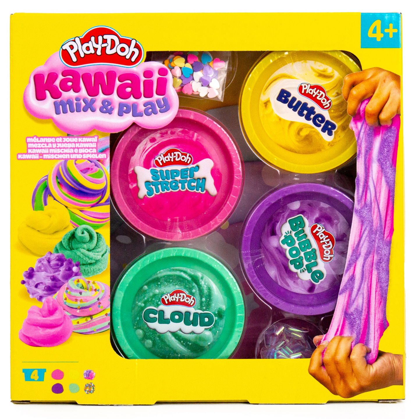 Play-Doh Kawaii sekoita & leiki 4 pkt.