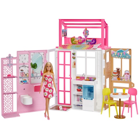 Barbie House With Doll